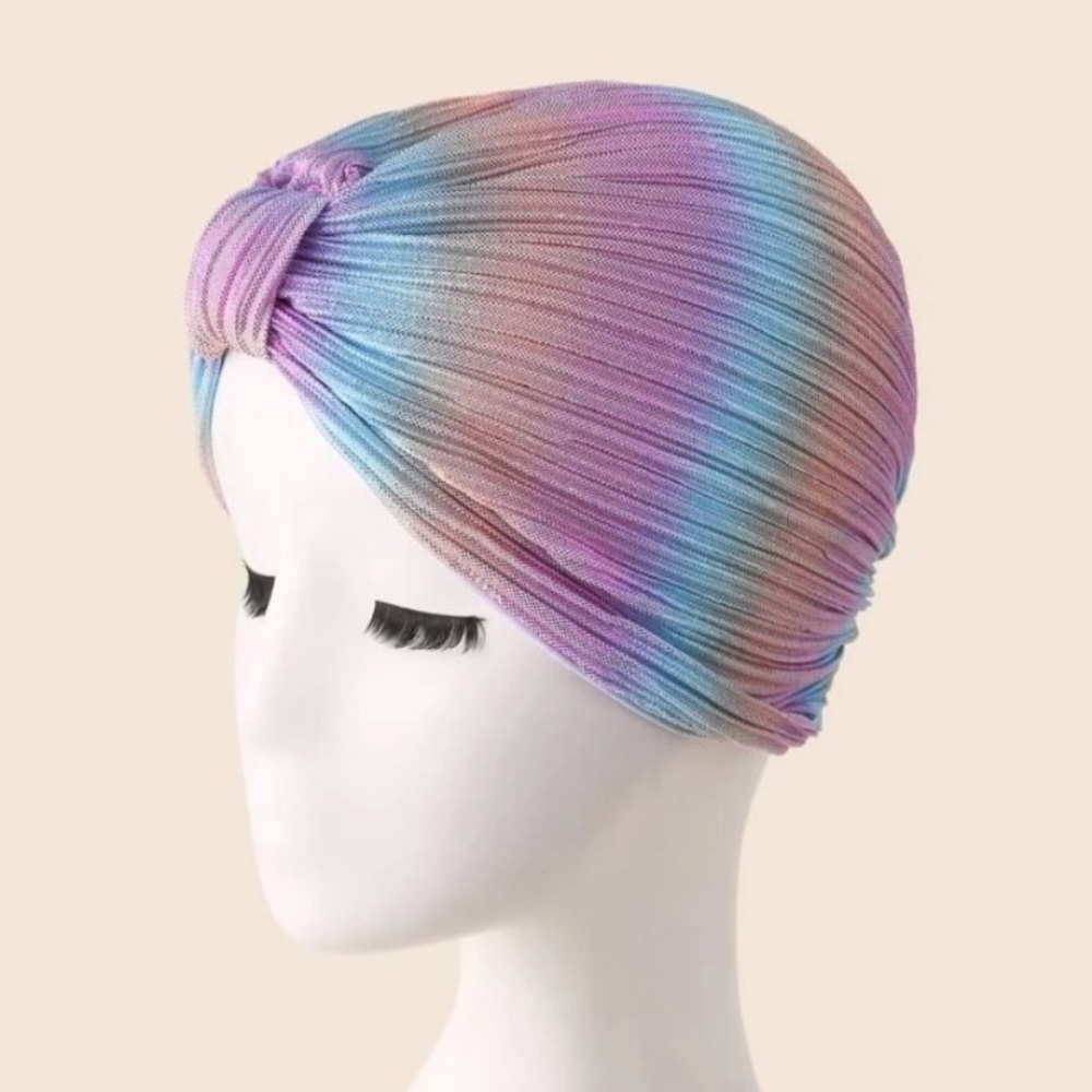 Women's Iridescent Stretch Turban